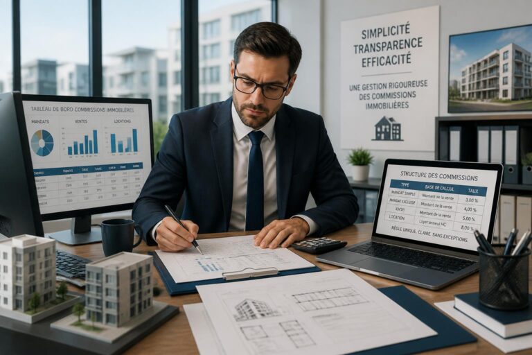 découvrez comment structurer efficacement les commissions pour mandats, ventes et locations, en évitant la création de multiples exceptions complexes.